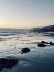 Surfing At Dusk Ventura County Line