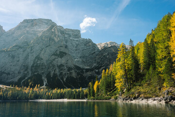 Mountain Lake Scene  Lago