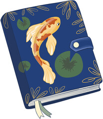 황금잉어표지 다이어리