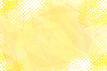 Yellow paper halftone grunge texture