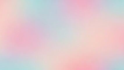 Soft pastel gradient background with pastel pink and blue hues creating a calming atmosphere