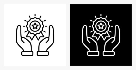 Branding BPM icon sheet in black and white, line style.