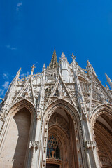 Situated in the heart of the city, Rouen Cathedral is a monument that showcases the entire evolution of Gothic art. Rouen, France