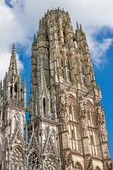 Situated in the heart of the city, Rouen Cathedral is a monument that showcases the entire evolution of Gothic art. Rouen, France