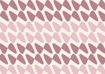 Pastel Pink Peach Wave