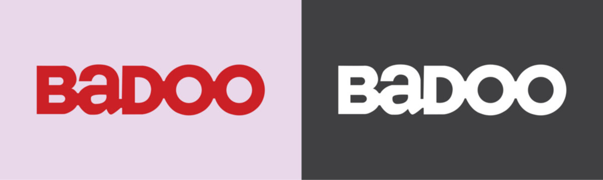 Badoo App Wordmark Design, Editorial Use Only