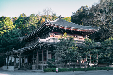Obraz premium 京都の知恩院の風景