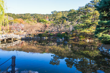 京都の知恩院の風景