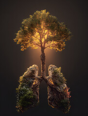 Lungs as a tree of life