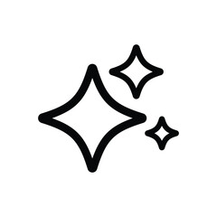 sparkling star logo icon