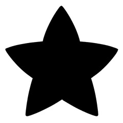 星のシルエット