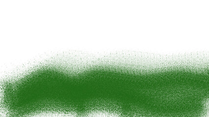 Deep Forest Green Spray Brush