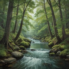 waterfall in the forest