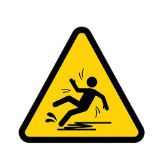 caution wet floor sign