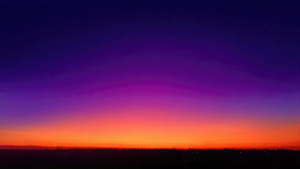 Fototapeta premium Vibrant Sunset Sky