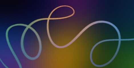 Modern doodle swirl liquid gradient dark moody vibrant liquid gradient abstract background illustration