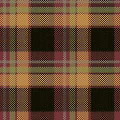 Elegant forest green tartan plaid with bold white bands and accented with fine mustard yellow and light blue stripes, ideal for traditional seasonal apparel.