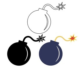 Set boom ball vector image,boom balls stock vector,set boom ball design illustration ,set boom ball icon vector 