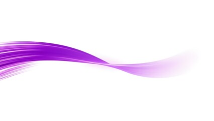 Purple gradient waveform on white background