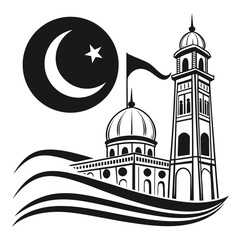 Outline Pakistan Logo Icon
