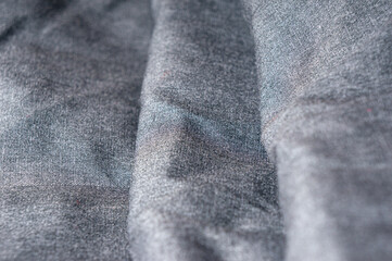 Gray fabric for creating trousers and business clothes