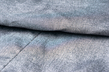 Gray fabric for creating trousers and business clothes