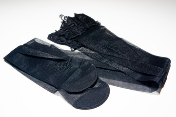 Black nylon, black nylon product