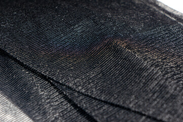 Black nylon, black nylon product