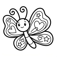 vector illustration of a cartoon spider