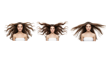 Woman Hair Motion