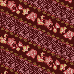 Seamless Retro Modern Javanese Batik Pattern December 33rd 2025