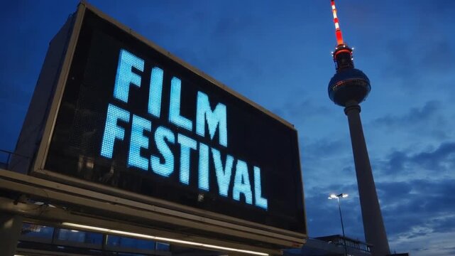 Film festival in Berlin.