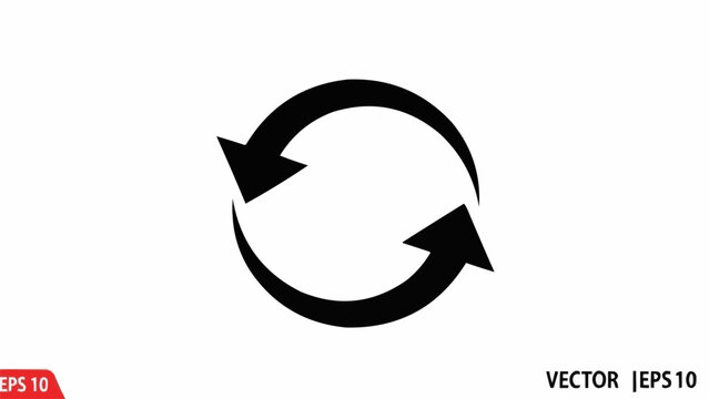 Circular Arrows - A Symbol of Rotation and Renewal.