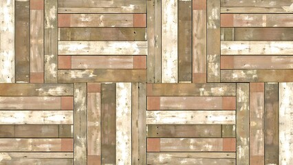 Reclaimed wood parquet texture background