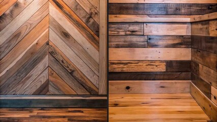 Rustic reclaimed wood plank texture background