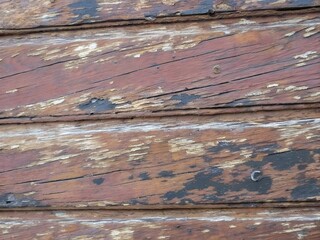 Weathered peeling paint wood surface texture