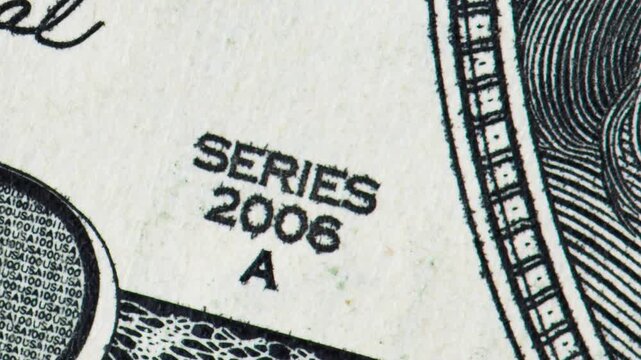 American 100 Dollars Bills Stop Motion Background and Financial Investment and Savings, Paper Dollars, Stop Motion Video, Cash Flow and Income from Work 4k Footage