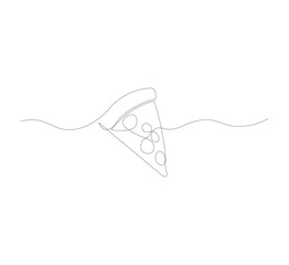 Obraz premium fresh italian pizza logo vector graphic illustration image. Italian fast food pizza restaurant cafe menu and badge concept. logo for italian pizza shop, downloadable vector