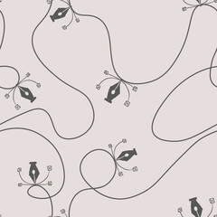 Seamless pattern with in hand drawn style.Element for decoration design print background backdrop wrapping wallpaper banner textile