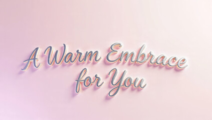 A Warm Embrace for You