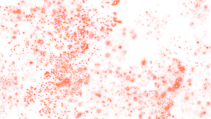 Floating embers sparks background PNG transparent. Opacity or screen mode usage for overlay