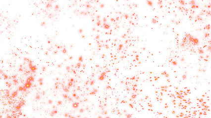 Floating embers sparks background PNG transparent. Opacity or screen mode usage for overlay