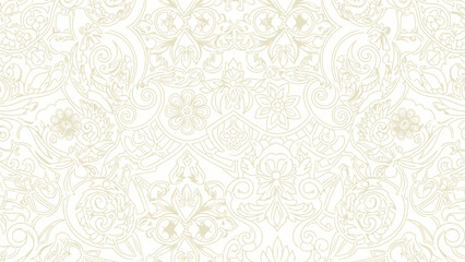 seamless damask pattern