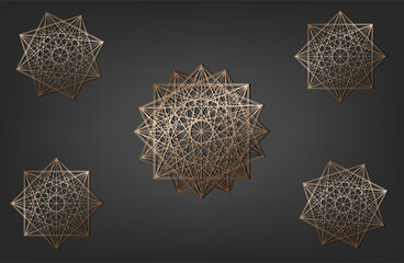 Islamic background with traditional style arabic. Seamless pattern for card, background, fabric or abstract design. Muslim ornament.