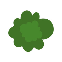 Tree or bush for architectural floor plans. Entourage design. Tree, bush, and shrub, top view for the landscape design plan