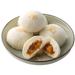 Traditional Bangladeshi Vapa Pitha Isolated on Transparent Background