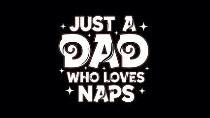 Humorous dad t shirt design with text and sparkles