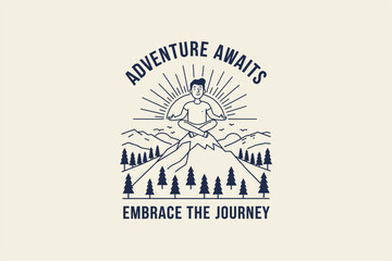 tshirt design handrawing illustration style