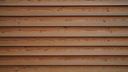 Fototapeta premium Brown horizontal wooden planks with natural grain and texture