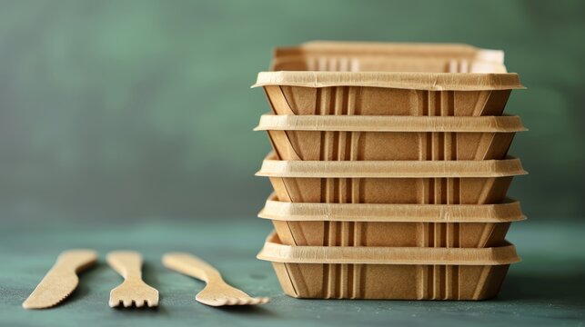 Eco friendly tableware and packaging  biodegradable solutions for a sustainable, zero waste future